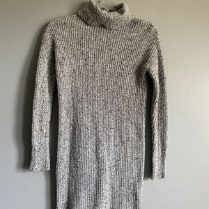 Turtle Neck Sweater Dress